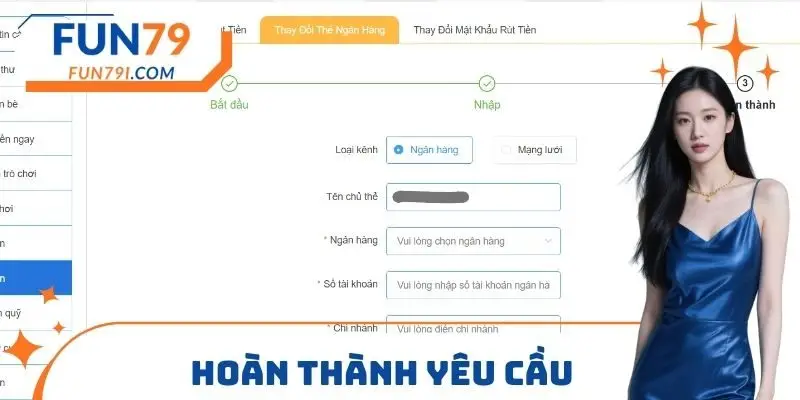 Hoàn thành yêu cầu